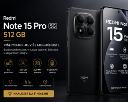 Pročitajte više o članku Zašto kupiti Redmi Note 15 Pro 5G 512 GB? Sve prednosti na jednom mjestu